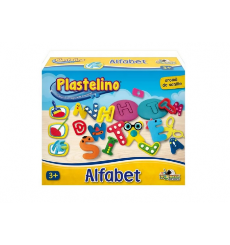 Noriel INT6703 Набор Plastelino для моделирования - Пластилиновый алфавит