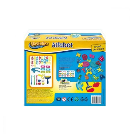 Noriel INT6703 Набор Plastelino для моделирования - Пластилиновый алфавит Noriel INT6703 Набор Plastelino для моделирования - Пластилиновый алфавит