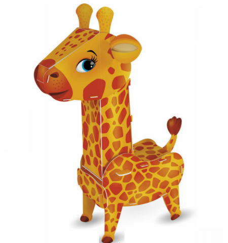 Noriel NOR1184 Мини пазл 3D - Жираф, 14 детелей