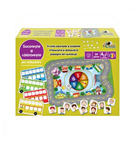 Noriel NOR4093 Развивающая игра  - Считай и путешествуй Noriel NOR4093 Развивающая игра  - Считай и путешествуй