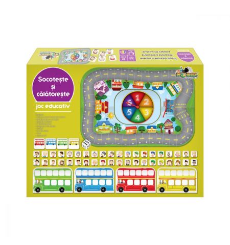 Noriel NOR4093 Развивающая игра  - Считай и путешествуй Noriel NOR4093 Развивающая игра  - Считай и путешествуй