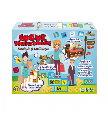 Noriel NOR4116 Обучающая игра Считайте и тратьте, Игровые магазины Noriel NOR4116 Обучающая игра Считайте и тратьте, Игровые магазины