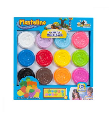 Noriel Plastelino INT5379 Пластелино - Набор 12 цветов пластилина