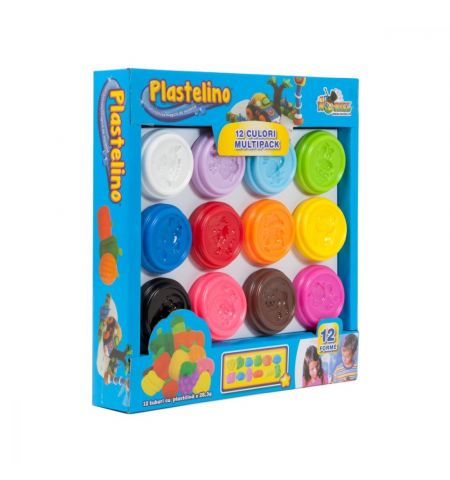 Noriel Plastelino INT5379 Пластелино - Набор 12 цветов пластилина Noriel Plastelino INT5379 Пластелино - Набор 12 цветов пластилина