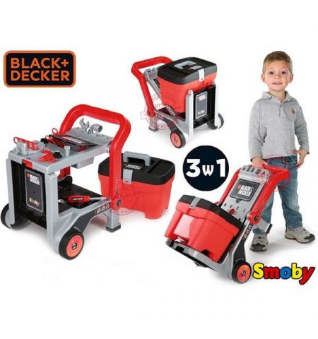 SMOBY 360202 SMOBY Black &amp;amp; Decker Мастерская с инструментами