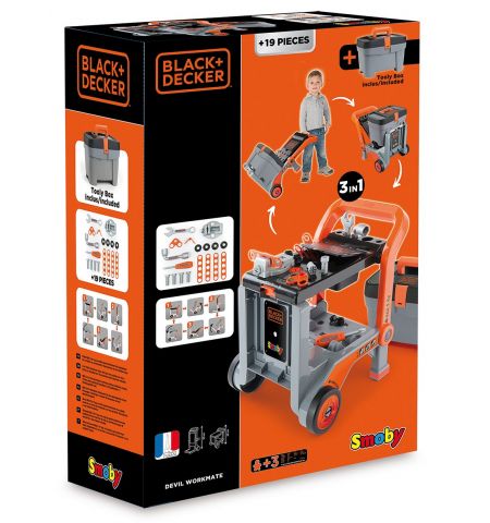 SMOBY 360202 SMOBY Black &amp;amp; Decker Мастерская с инструментами