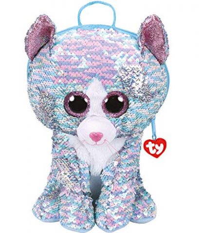 TY TY95033 Мягкая игрушка-рюкзак "Кошка Whimsy" 25 см