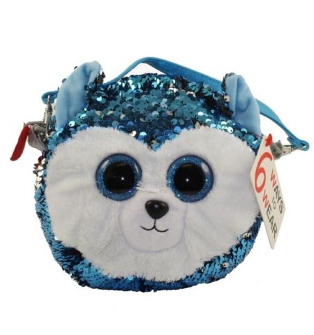 TY TY95125 Мягкая Cумочка Щенок "Husky Slush" 15 cм