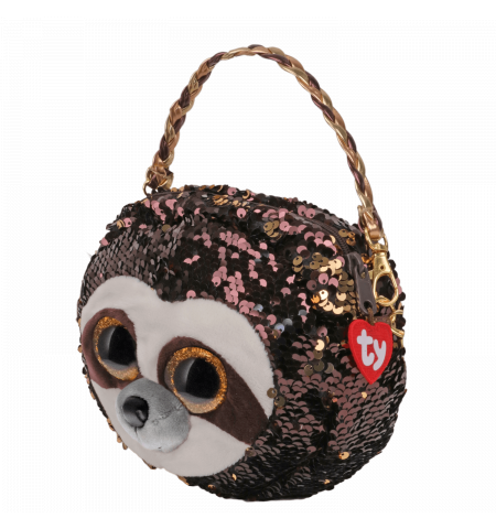 TY TY95135 Мягкая игрушка Cумочка “Ленивец” 15 см