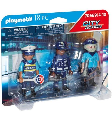 PM70669 Police Figure Set