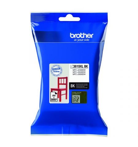 Brother original ink LC-3619XLBK, black, 3000str., 60ml, Brother MFCJ2330, 3530, 3930