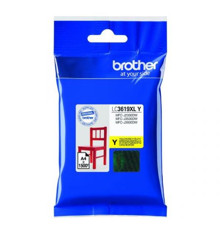 Brother original ink LC-3619XLY, yellow, 1500str., Brother MFCJ2330, 3530, 3930