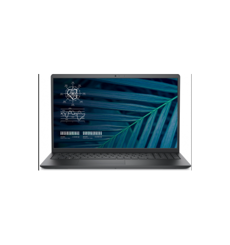 Laptop Dell Vostro 3510, Intel Core i3-1115G4, 15.6inch, RAM 8GB, SSD 256GB, Intel UHD Graphics, Linux, Carbon Black