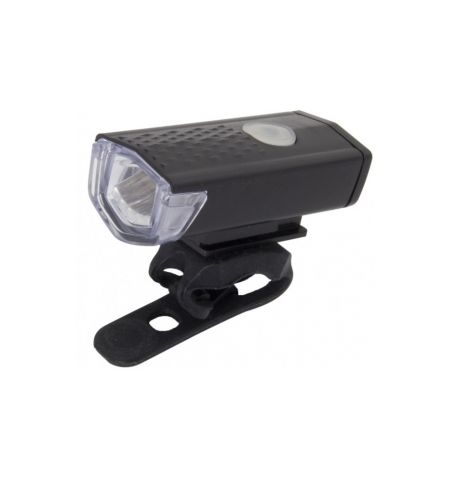 Bike Front Led Light Esperanza EOT022 AVIOR, 250 lm, 3 lighting mode, splash resistant, rechargeable, built-in 800mAh battery, set: lamp, USB cable, m