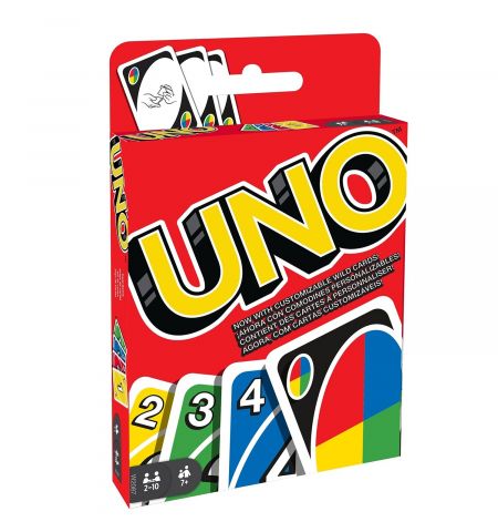 Mattel W2087  Настольная игра, карты уно  "Uno-классическая"