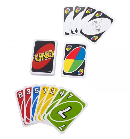Mattel W2087  Настольная игра, карты уно  "Uno-классическая" Mattel W2087  Настольная игра, карты уно  "Uno-классическая"