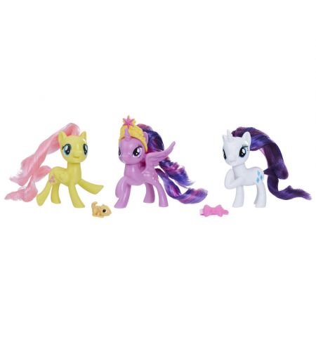 HASBRO My Little Pony E0172 - Набор 3 figurine Equestria Friends II