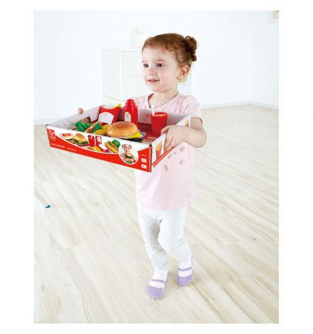 HAPE E3160B -  Игровой набор Hape Kid&#x27;s Fast Food Set
