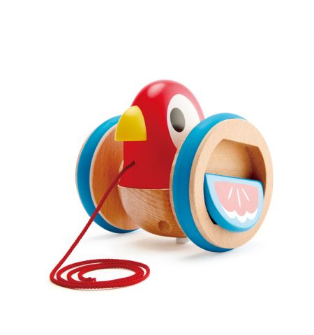 HAPE E0360A - Деревянная игрушка Baby Bird Pull Along