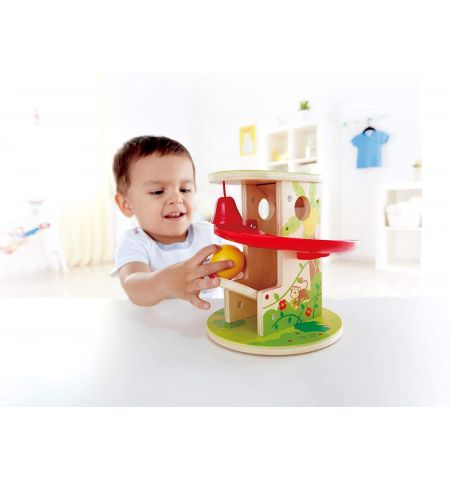 HAPE E0508A - Деревянная игрушка - Jungle Press And Slide HAPE E0508A - Деревянная игрушка - Jungle Press And Slide