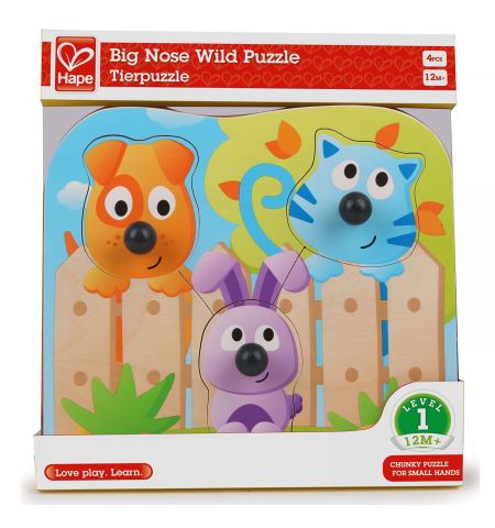 Hape E1309A Пазл Big Nose Pet