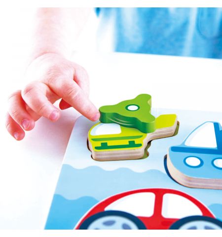 Hape E1607A Пазл Dynamic Vehicle Hape E1607A Пазл Dynamic Vehicle