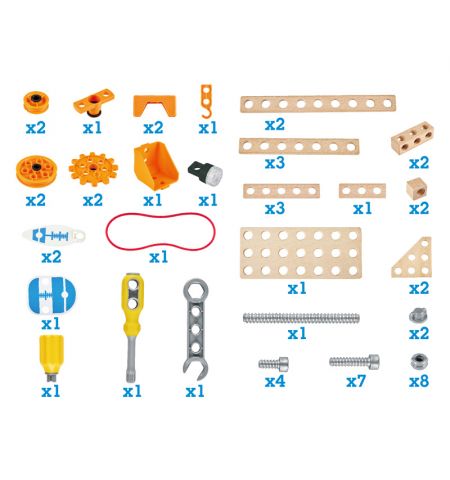 Hape E3032A Набор инструментов Deluxe experiment kit Hape E3032A Набор инструментов Deluxe experiment kit