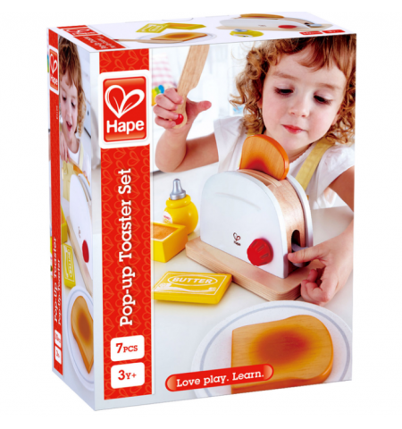 HAPE E3148A - Игровой набор  POP UP TOASTER SET