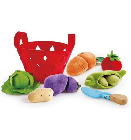 HAPE E3167A -  Мягкие игрушки-овощи "Toddler Vegetable Basket"