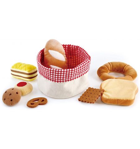 HAPE E3168A - Игрушечная корзинка для хлеба Toddler Bread Basket