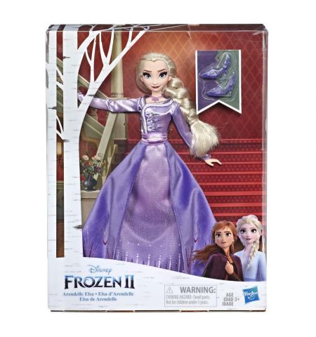 Hasbro Disney FROZEN 2 E5499/E6844 - Кукла "Эльза Делюкс", 28 см. Hasbro Disney FROZEN 2 E5499/E6844 - Кукла "Эльза Делюкс", 28 см.