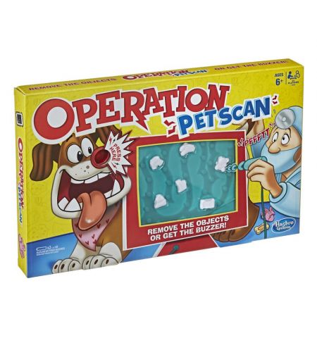 Hasbro E9694 - Настольная Игра "Операция - Сканирование домашних животных" Hasbro E9694 - Настольная Игра "Операция - Сканирование домашних животных"