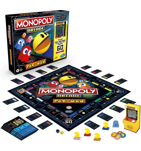 Hasbro Monopoly E7030 Настольная игра Аркады Pacman