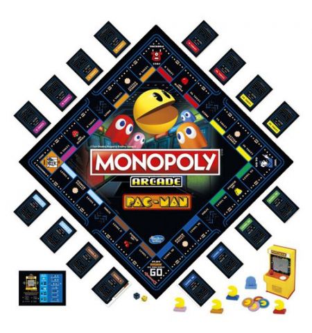 Hasbro Monopoly E7030 Настольная игра Аркады Pacman Hasbro Monopoly E7030 Настольная игра Аркады Pacman
