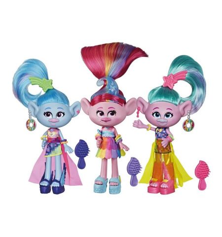 Hasbro Trolls E6569 Модные куклы Делюкс