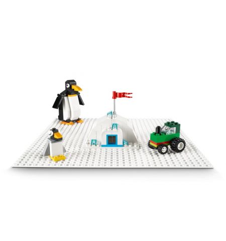 Lego Classic 11010 Белая базовая пластина Lego Classic 11010 Белая базовая пластина