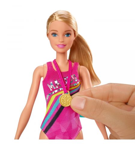 Mattel Barbie Dreamhouse Adventures GHK23 Игровой набор ,,Тренировка в бассейне&#x27;&#x27;