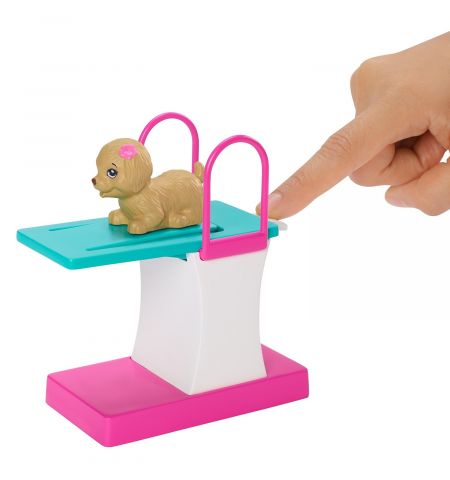 Mattel Barbie Dreamhouse Adventures GHK23 Игровой набор ,,Тренировка в бассейне&#x27;&#x27;