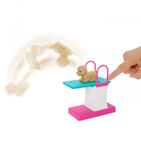 Mattel Barbie Dreamhouse Adventures GHK23 Игровой набор ,,Тренировка в бассейне&#x27;&#x27;