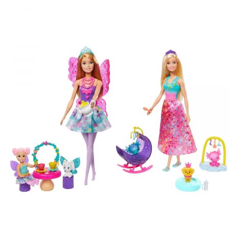 Mattel Barbie Dreamtopia GJK49 Игровой набор ,,Заботливая принцесса"