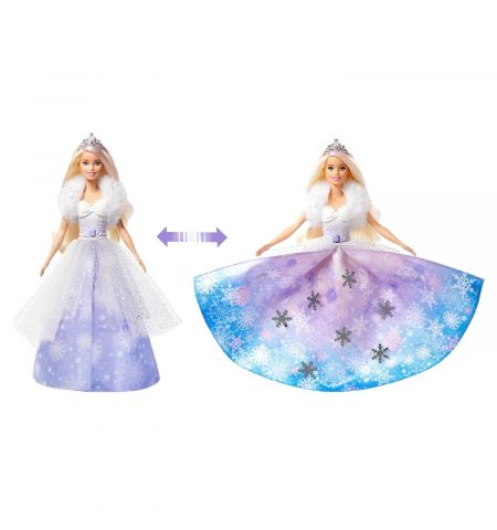 Mattel Barbie Dreamtopia GKH26 Интерактивная кукла ,,Снежная принцесса&#x27;&#x27;