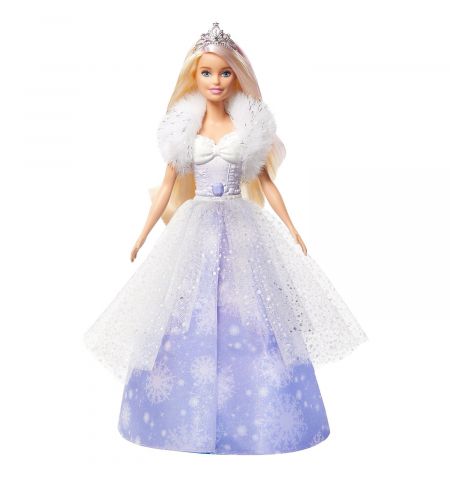 Mattel Barbie Dreamtopia GKH26 Интерактивная кукла ,,Снежная принцесса&#x27;&#x27;