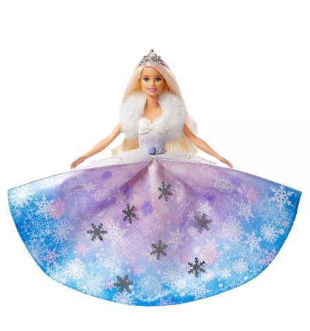 Mattel Barbie Dreamtopia GKH26 Интерактивная кукла ,,Снежная принцесса&#x27;&#x27;