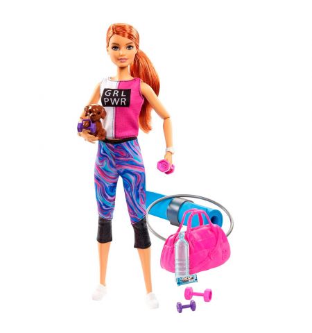 Mattel Barbie GKH73 Набор игровой ,,Фитнес'' Mattel Barbie GKH73 Набор игровой ,,Фитнес''