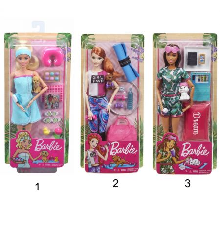 Mattel Barbie GKH73 Набор игровой ,,Фитнес'' Mattel Barbie GKH73 Набор игровой ,,Фитнес''