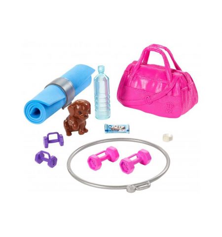 Mattel Barbie GKH73 Набор игровой ,,Фитнес'' Mattel Barbie GKH73 Набор игровой ,,Фитнес''