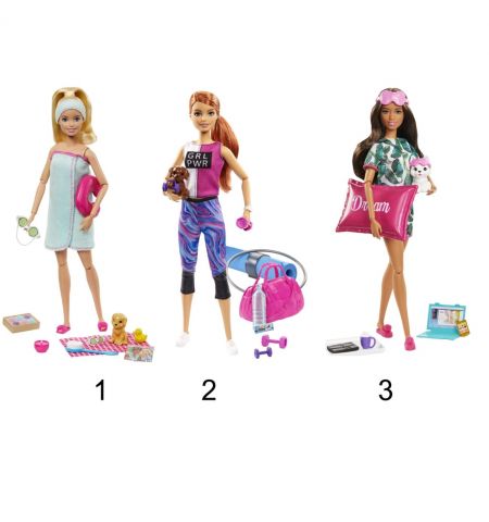 Mattel Barbie GKH73 Набор игровой ,,Фитнес&#x27;&#x27;