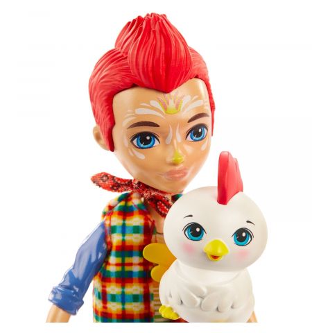 Mattel Enchantimals GJX39 Кукла ,,Редвард с петушком'' Mattel Enchantimals GJX39 Кукла ,,Редвард с петушком''
