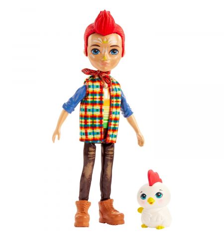 Mattel Enchantimals GJX39 Кукла ,,Редвард с петушком&#x27;&#x27;