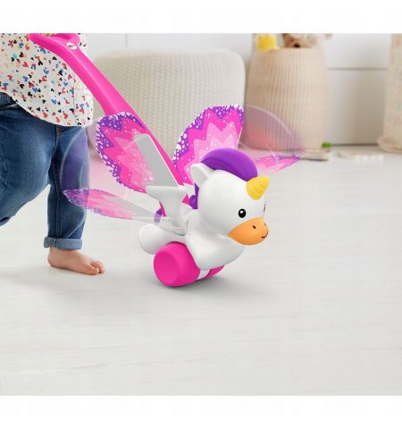 Mattel Fisher-Price GCV72 Игрушка-каталка ,,Сказочный единорог'' Mattel Fisher-Price GCV72 Игрушка-каталка ,,Сказочный единорог''